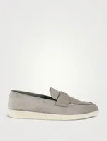 Suede Loafers