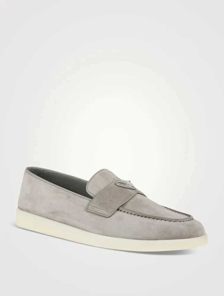 Suede Loafers