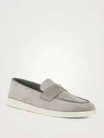 Suede Loafers