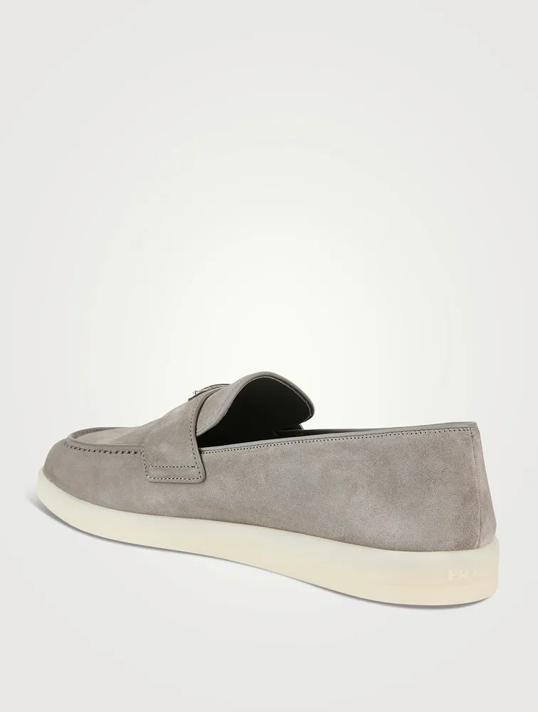 Suede Loafers