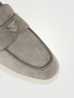 Suede Loafers