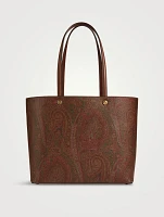 Large Essential Paisley Jacquard Tote Bag