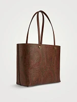 Large Essential Paisley Jacquard Tote Bag