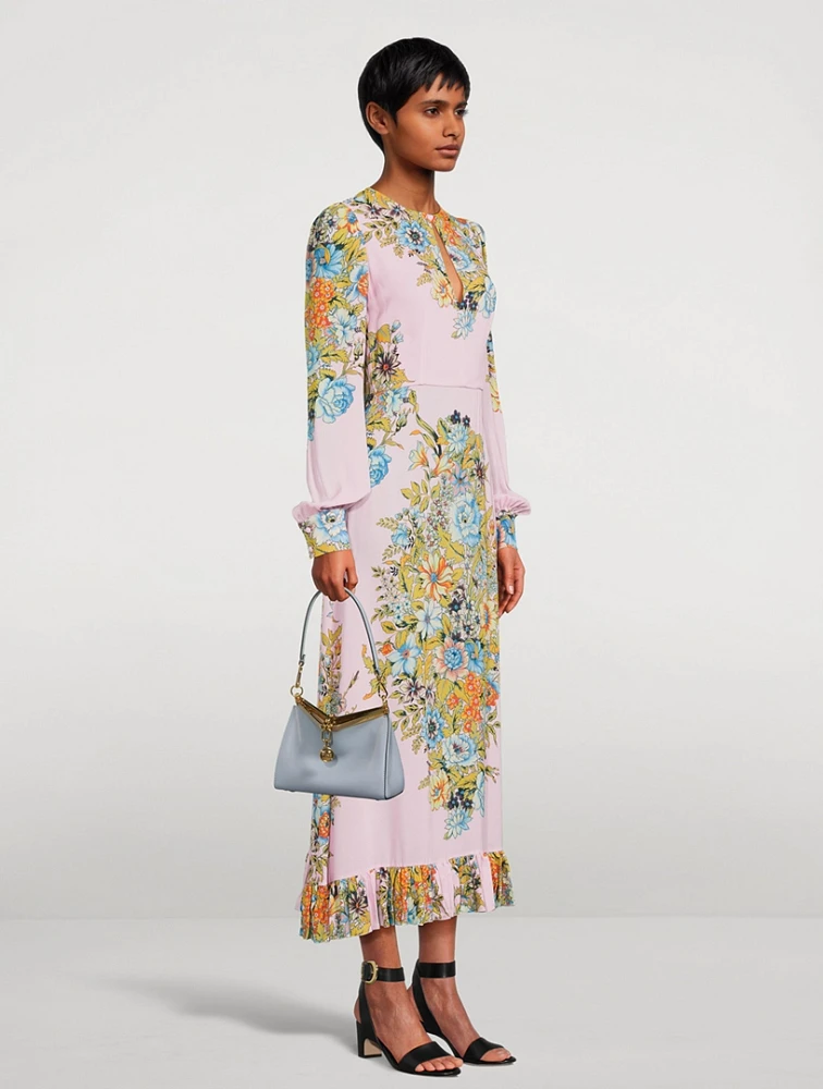 Midi Dress Floral Print