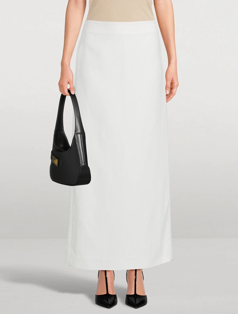 A-Line Maxi Skirt