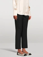 Straight-Leg Trousers