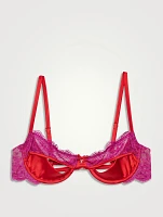 Naomi Lace Cut-Out Balconette Bra