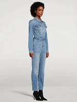 Fit For Success Denim Jumpsuit