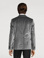 Cotton Two-Button Evening Jacket