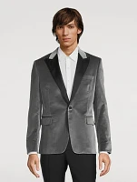 Cotton Two-Button Evening Jacket