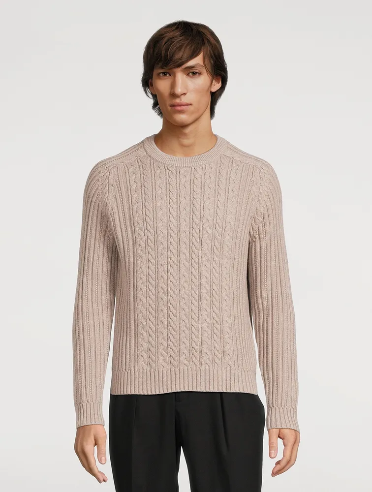 Organic Cotton And Cashmere Sweater