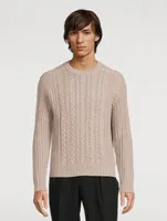 Organic Cotton And Cashmere Sweater