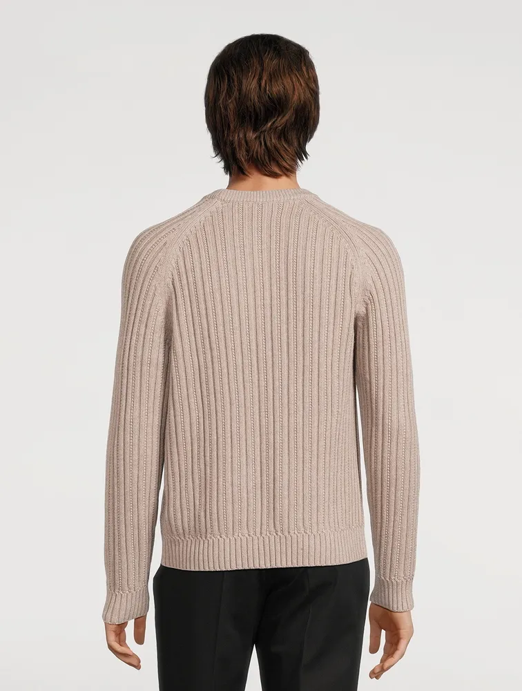 Organic Cotton And Cashmere Sweater