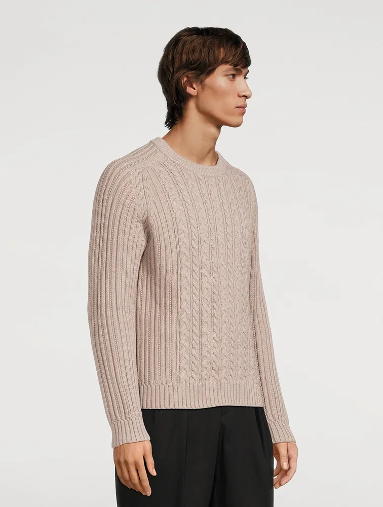 Organic Cotton And Cashmere Sweater