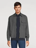 Wool Zip Shirt