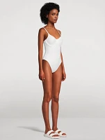 Compression One-Piece Swimsuit