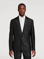 Barocco Jacquard Wool-Blend Jacket