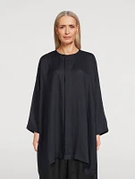 Longline Linen Blouse