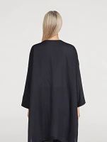 Longline Linen Blouse