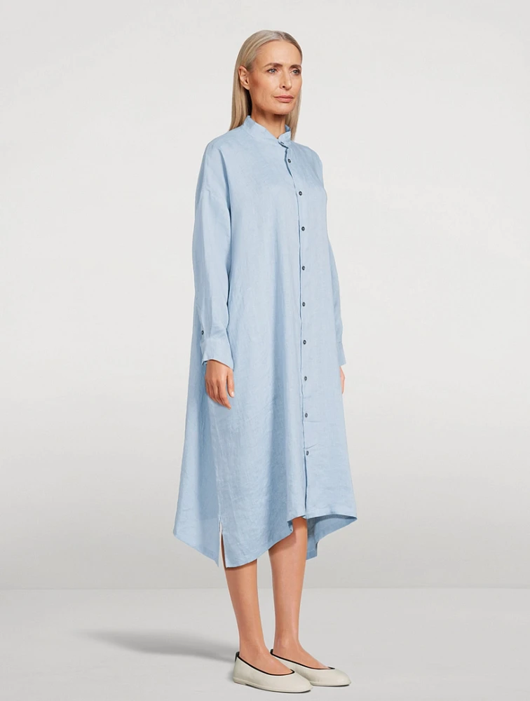 Linen Shirt Dress