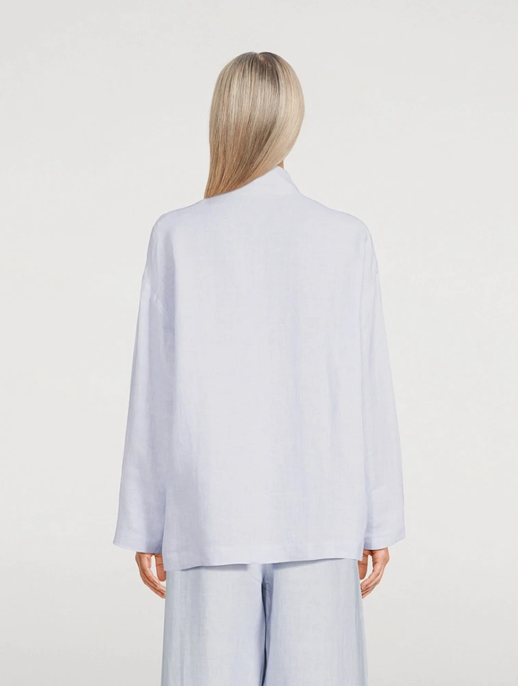 Achkan' Linen Jacket