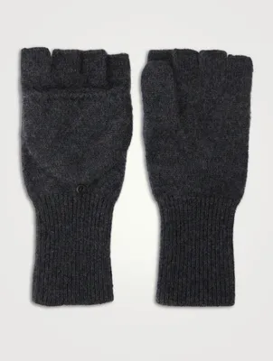 Cashmere Pop-Top Gloves