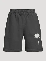 The Palm Cotton Sweat Shorts