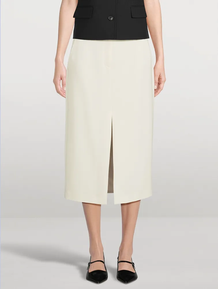 Admiral Crepe Midi Skirt