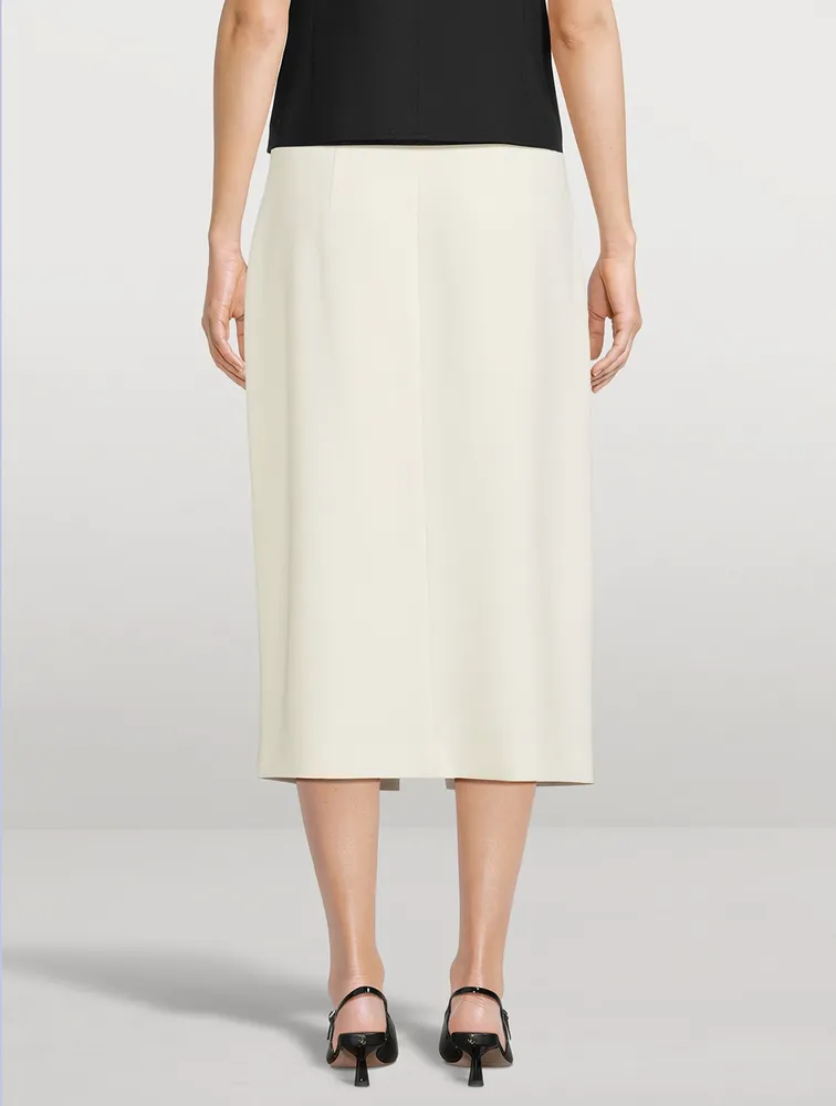 Admiral Crepe Midi Skirt