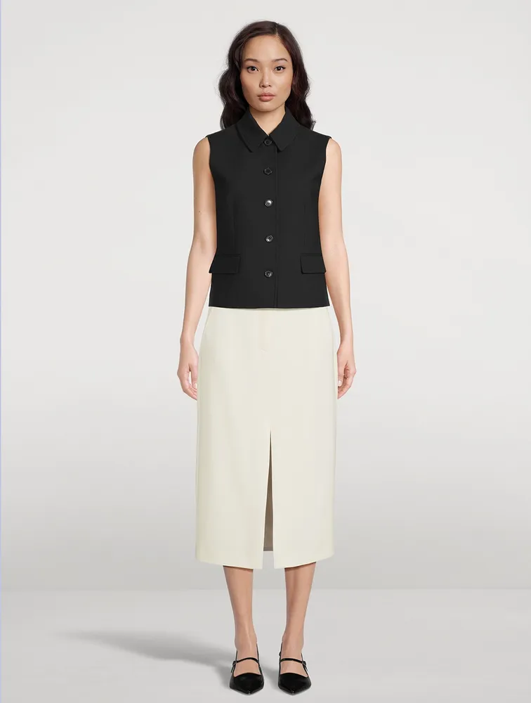 Admiral Crepe Midi Skirt