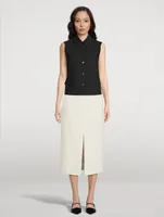 Admiral Crepe Midi Skirt