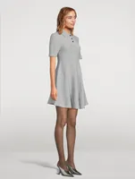 Felted Wool And Cashmere Polo Dress