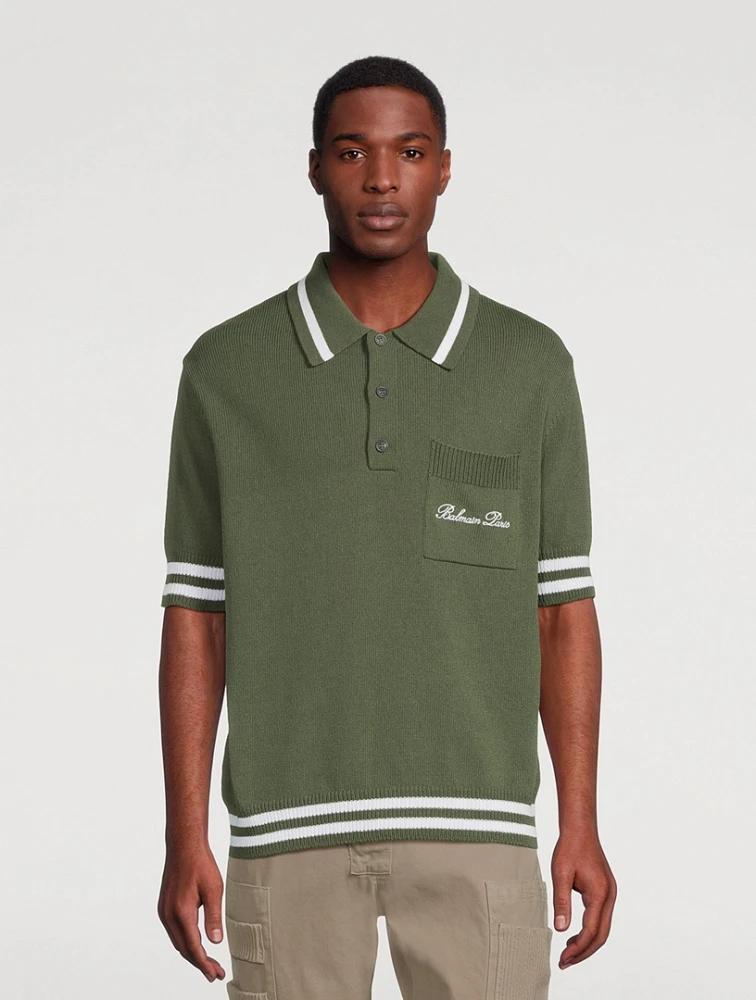 Cotton-Blend Polo Shirt