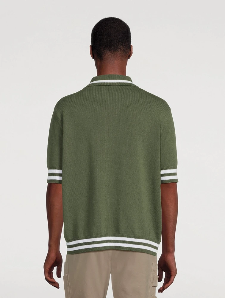 Cotton-Blend Polo Shirt