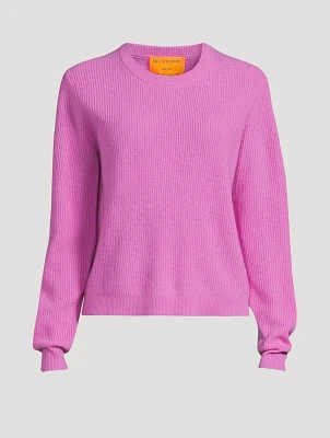 Light Rib Cashmere Sweater