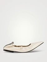 Leather Ballet Flats