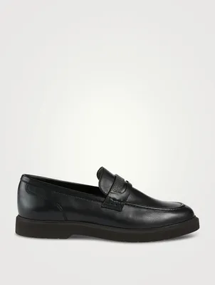Leather Penny Loafers