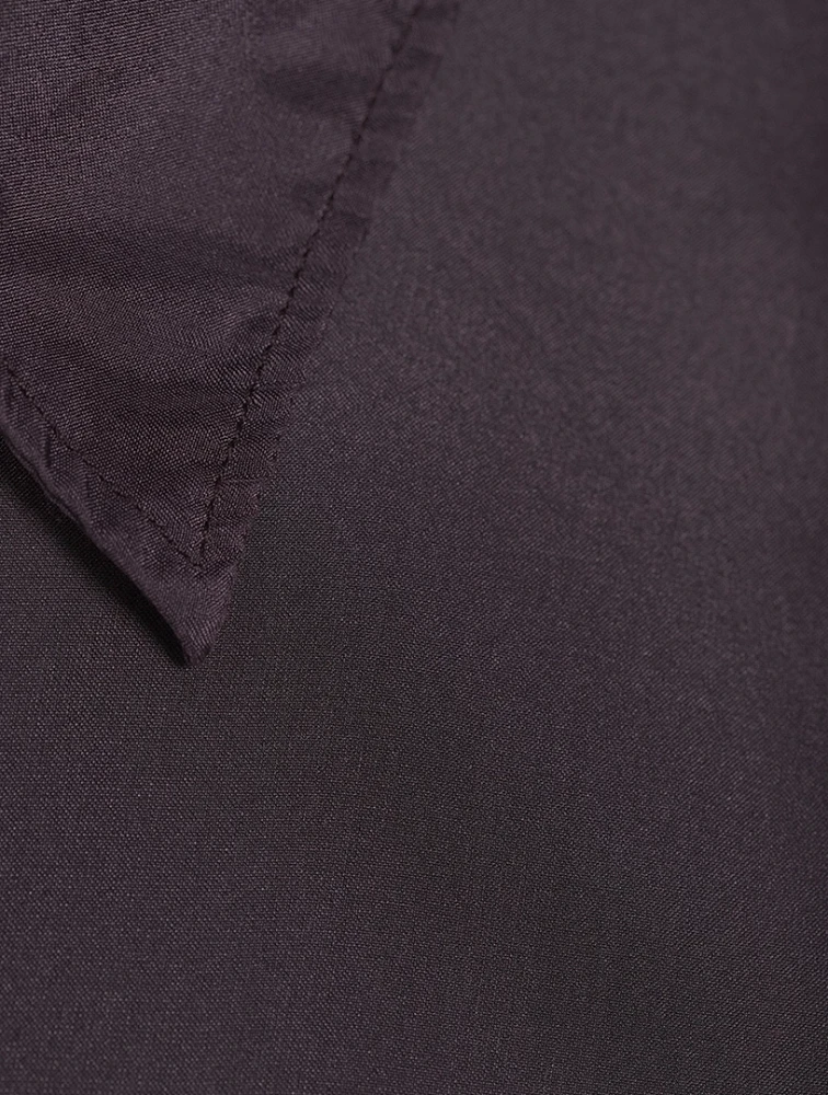 Silk Long-Sleeve Shirt