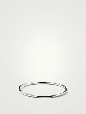 Classico  Sterling Silver Squiggle Bangle Bracelet