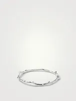 Classico Sterling Silver Branch Bangle Bracelet