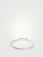 Classico Sterling Silver Branch Bangle Bracelet