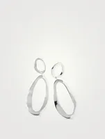 Classico Sterling Silver Snowman Earrings