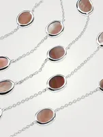 Rock Candy Sterling Silver Confetti Necklace With Mother-Of-Pearl