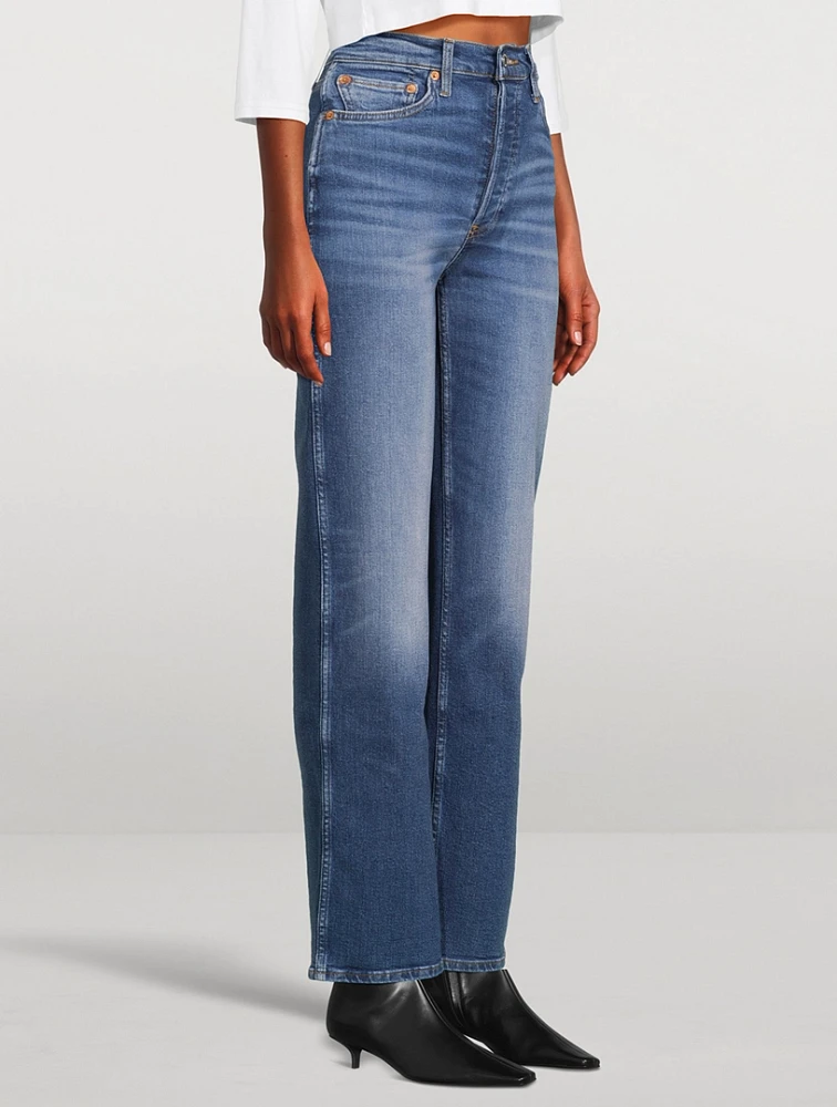 90s Straight-Leg Jeans