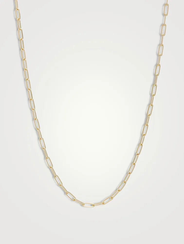 The Small Paperclip Chain Necklace