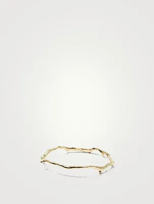 Classico 18K Gold Reef Bangle Bracelet