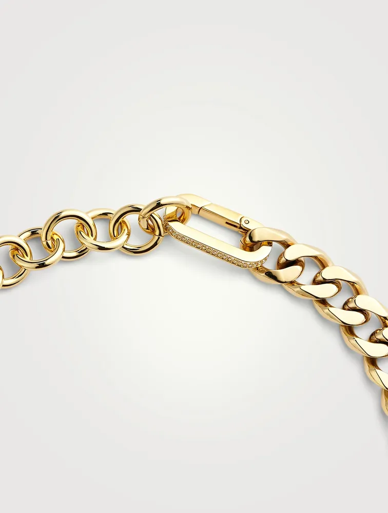 Large Dextera Octagonal Link Necklace