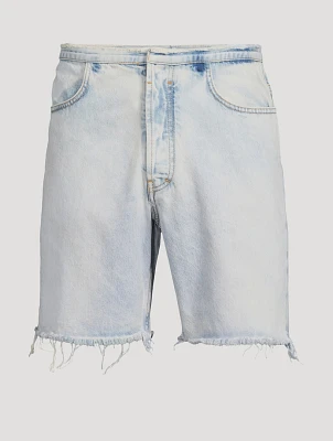 Denim Bermuda Shorts