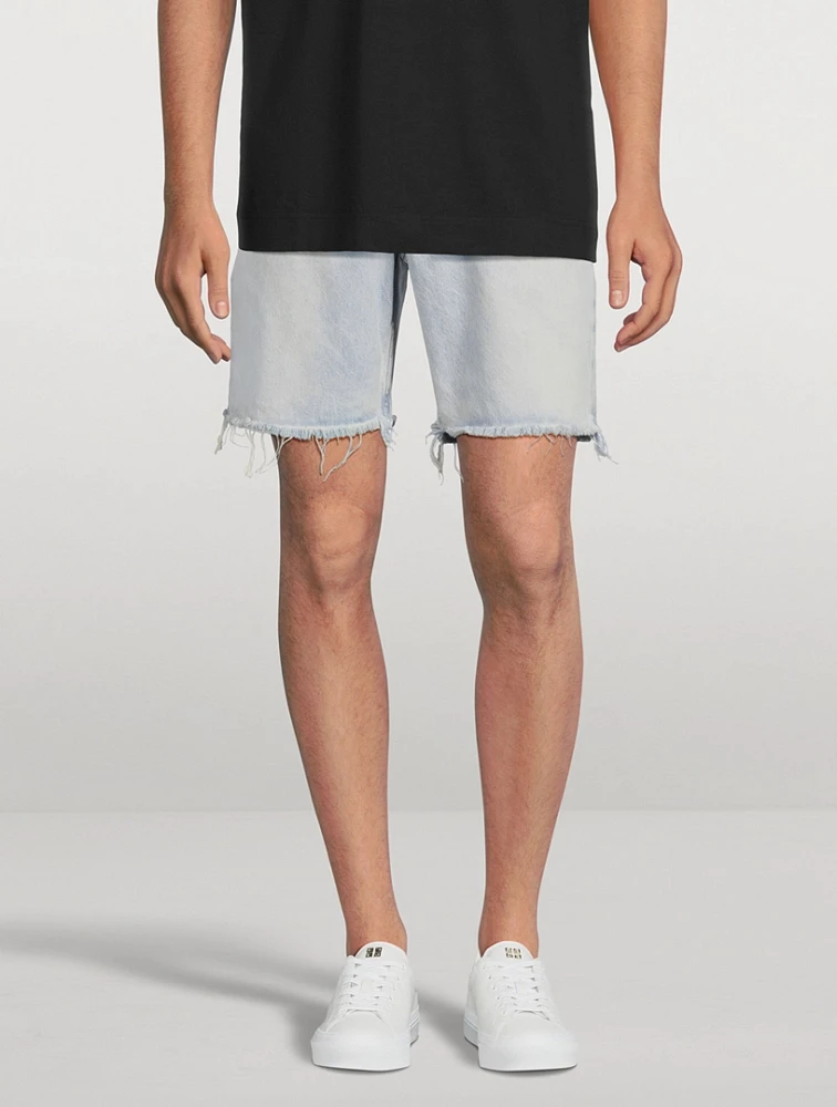 Denim Bermuda Shorts