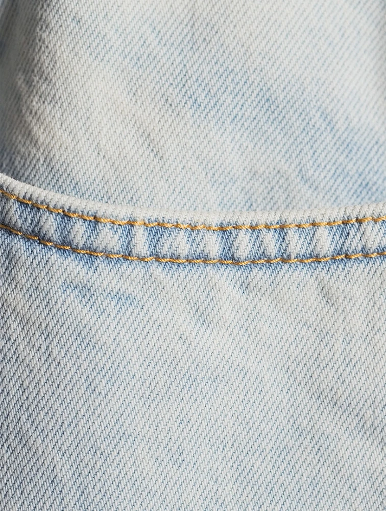 Denim Bermuda Shorts